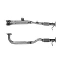 BM Cats Front Pipe - BM70179 with Fitting Kit - FK70179 fits Land Rover
