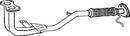 Klarius 301323 - Front Pipe For Cat  - Fits Land Rover Freelander 1.8i
