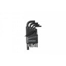 Carlyle Hand Tools 13 PC SHORT HEX KEY SET SAE - CHKSS13