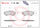 Brembo Brake Pad Set - P24086