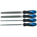 Draper Set OF 4 200mm Files & Handles - 44962