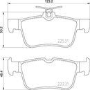 Mintex Brake Pad Set fits -Ford Usa MDB3950 (also fits other vehicles)