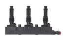 HELLA 5DA 193 175-491 Ignition Coil - 12V - 3-pin connector - Plugged
