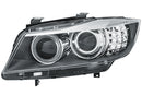 HELLA 1EL 009 449-011 Halogen/DE-Headlight - left - fits BMW 5 (E60)