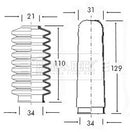 Borg & Beck Steering Gaiter Kit  - BSG3005 fits Volkswagen