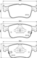 Mintex Brake Pad Set fits -Ford MDB4170 (also fits other vehicles)