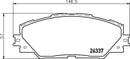 Padtech Brake Pad Set - PAD2786
