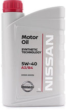 Genuine Nissan 5W40 Fully Synthetic Tech Engine Oil 1L - KE90090032