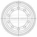 Borg & Beck Brake Drum  - BBR32493