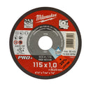 Milwaukee Cut.W Pro+ SCS41 115x1mm-1pc - 4932451484