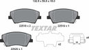 Textar Brake Pad Set - 2251801