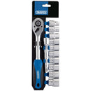 Draper 12pc 1/2" Socket Set P/Rack - 16374
