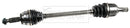 Borg & Beck Driveshaft - LH - BDS1606