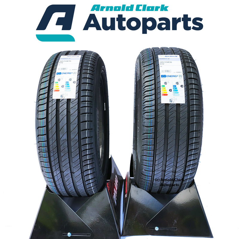 205 55 16 91V Michelin Primacy 4+ Tyres x2 Pair | Arnold Clark