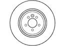 Disctech Brake Disc (Single) - Fits Mg - ABD2874 - Front Axle