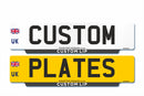 Pair of Standard Lipped Eco Number Plates 520 X 127 Travel Eco Number Plates