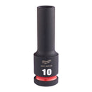Milwaukee Hex socket ShW 1/2 deep 10mm-1pc - 4932480328