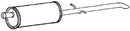 Klarius RN1016X - Box With Tail Pipe  - Fits Nissan NV400 2.3dCi