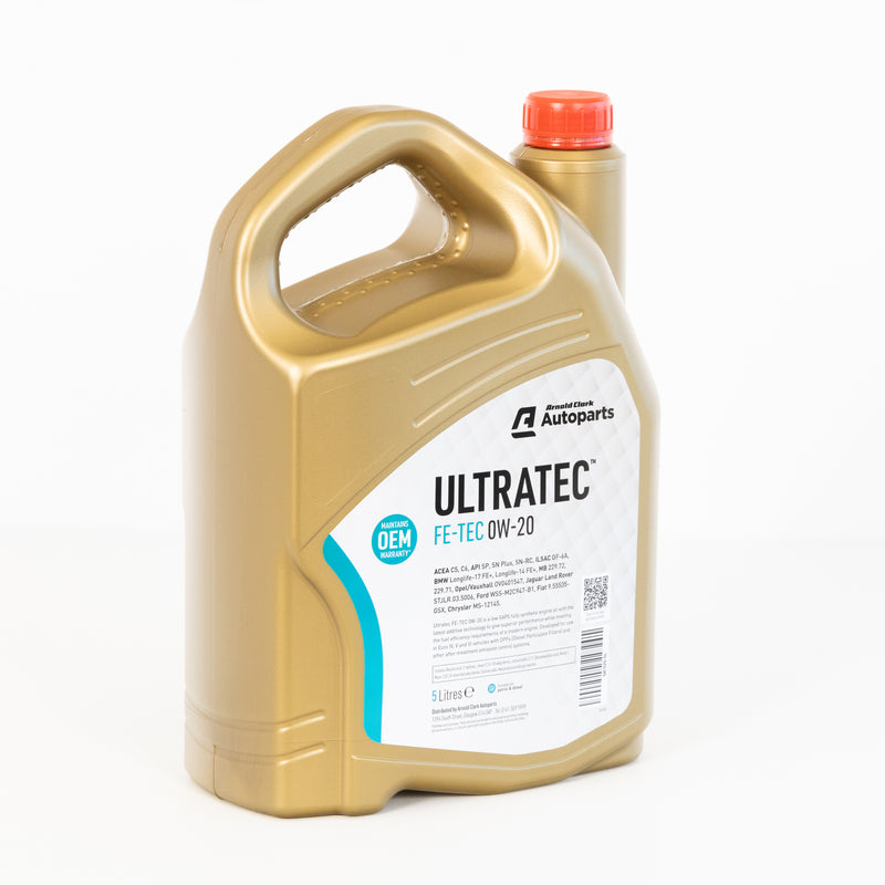 Ultratec FE-TEC 0W20 - 5 Litre Engine Oil