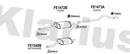 Klarius FE1473A - Tail Pipe  - Fits Ford TRANSIT V363 Van (FCD, FDD)2.2