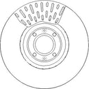 Disctech Brake Disc (Single) - Fits Citroën, Subaru - ABD3399 - Front Axle