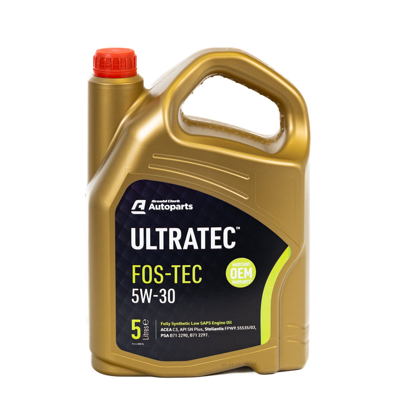Ultratec FOS-TEC 5W30 - 5 Litre Engine Oil
