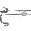 BM Cats Petrol Catalytic Converter - BM91077 with Fitting Kit - FK91077 fits Chrysler