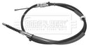 Borg & Beck Brake Cable LH & RH - BKB2898 fits Ford Mondeo Est. 93-00 (Disc)