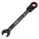 Draper Expert 17mm Flex Head Ratchet Spanner - 03924