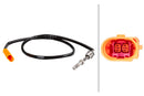 HELLA 6PT 010 376-111 Sensor, exhaust gas temperature - 2-pin connector