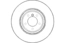Disctech Brake Disc (Single) - Fits Bmw, Citroën - ABD2986 - Front Axle