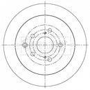 Borg & Beck Brake Disc (Pair)  - BBD5370