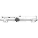Borg & Beck Brake Hose  - BBH6720 fits Alfa 147,156