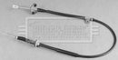 Borg & Beck Clutch Cable  - BKC1501 fits GM Agila B RHD 04/08-12/10