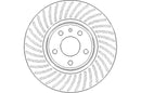 Disctech Brake Disc (Single) - Fits Audi, Skoda - ABD3344 - Front Axle