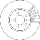 Disctech Brake Disc (Single) - Fits Audi, Toyota - ABD3299 - Front Axle