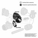 Borg & Beck Air Filter Hose  - BTH1495 fits BMW E36,Z3 1.9