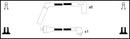 Lemark Ignition Lead Set - HOES836