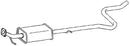 Klarius FE1180E - Box With Centre Pipe  - Fits Ford Fiesta VI 1.6 ST