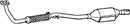 Klarius 321110 - Catalyst Type Approved Withpip  - Fits Opel Combo 1.7D