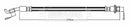 Borg & Beck Brake Hose  - BBH8743 fits Cygnet 1.3 04>11,iQ 01/09>