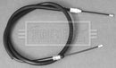 Borg & Beck Brake Cable - BKB3335 fits Renault Clio 2.0 16v 01-05