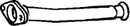 Klarius PG628A - Centre Pipe  - Fits Peugeot 206 1.6
