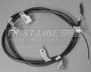 First Line Brake Cable - FKB3454 fits Nissan D40 Navara 3.0TD 06/10-