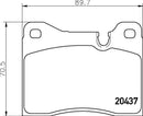 Mintex Brake Pad Set fits -Alfa Romeo BMW Ferrari Nsu MDB1115 (also fits other vehicles)