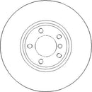 Disctech Brake Disc (Single) - Fits Bmw, Subaru - ABD3291 - Front Axle