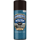 Hammerite Direct To Rust Metal Paint - Hammered Black - 400ml - 5084781