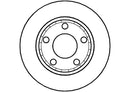 Disctech Brake Disc (Single) - Fits Audi, Lancia - ABD2791 - Rear Axle