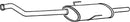 Klarius RN816C - Box With Centre Pipe  - Fits Renault Espace 2.2dCi