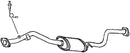 Klarius MA345P - Box With Centre Pipe  - Fits Mazda MX-5 II (NB)1.8